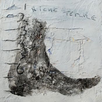 Schilderij getiteld ""Riche terre" Thier…" door Thierry Savini, Origineel Kunstwerk