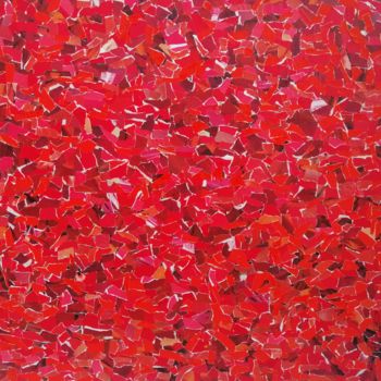 "Red" başlıklı Kolaj Thierry Spada tarafından, Orijinal sanat, Kolaj