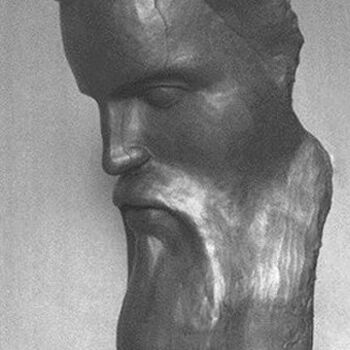 Sculpture intitulée "le prophète" par Thierry Terrien, Œuvre d'art originale