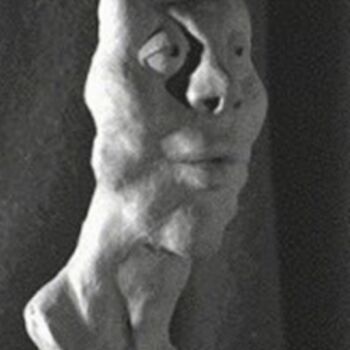 Sculpture intitulée ""le crapaud"" par Thierry Terrien, Œuvre d'art originale