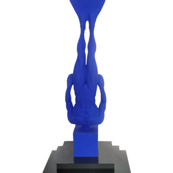 雕塑 标题为“La Palme 50cm” 由Thierry Trivès, 原创艺术品, 树脂