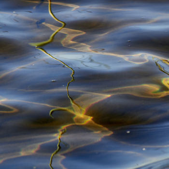 Photographie intitulée "Reflet d'un lac Sué…" par Thierry Daudier De Cassini, Œuvre d'art originale, Photographie numérique