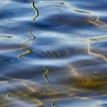 Fotografia intitulada "Reflet d'un lac Sué…" por Thierry Daudier De Cassini, Obras de arte originais, Fotografia digital