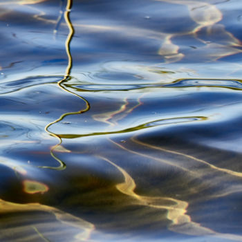 Photographie intitulée "Reflet d'un lac Sué…" par Thierry Daudier De Cassini, Œuvre d'art originale, Photographie numérique