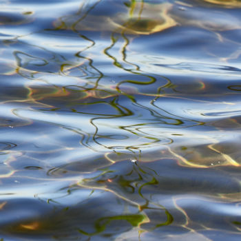 Fotografia intitulada "Reflet d'un lac Sué…" por Thierry Daudier De Cassini, Obras de arte originais, Fotografia digital