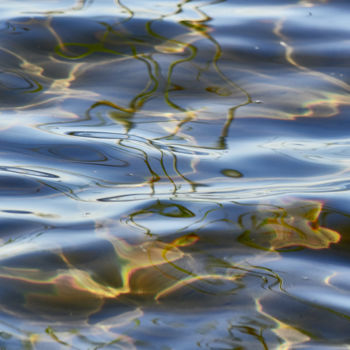 Fotografia intitolato "Reflet d'un lac Sué…" da Thierry Daudier De Cassini, Opera d'arte originale, Fotografia digitale