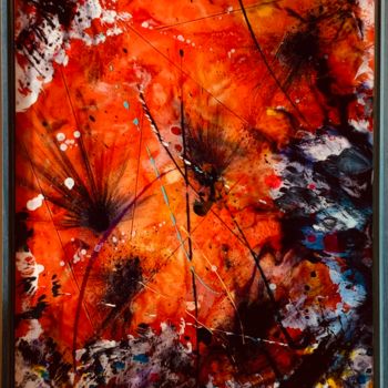 Painting titled "Abstraction Lyrique…" by Thierry Daudier De Cassini, Original Artwork, Acrylic