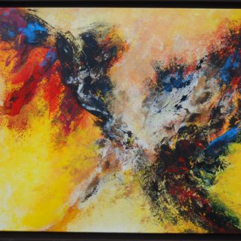 Painting titled "Tian Vah Hiny" by Thierry Ferrand, Original Artwork, Acrylic
