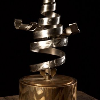 Sculpture intitulée "Bib Trophée" par Thierry Roy, Œuvre d'art originale