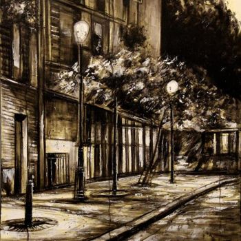 Malerei mit dem Titel "montmartre-a1.jpg" von Thierry Sellem, Original-Kunstwerk