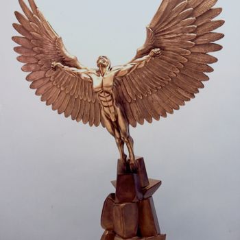 Sculpture intitulée "THE SPIRIT OF MAN" par Thierry Singer De Polignac - Spencer (Prince Singer de Polignac-Spencer), Œuvre…
