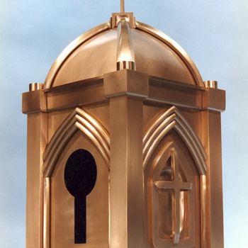 Sculpture intitulée "Clock Housing" par Thierry Singer De Polignac - Spencer (Prince Singer de Polignac-Spencer), Œuvre d'ar…
