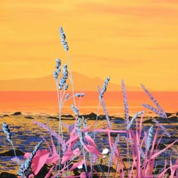 Pintura titulada "Across to Inch Isla…" por Stephen Diggin, Obra de arte original