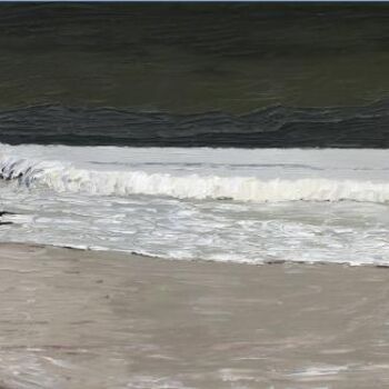 Painting titled "Incoming Tide - Str…" by Stephen Diggin, Original Artwork