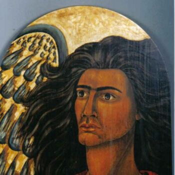 Pittura intitolato "The ANGELS of Thoma…" da Thomai Kontou, Opera d'arte originale