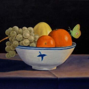 Pittura intitolato "fruits.jpg" da Thomas Cambois, Opera d'arte originale