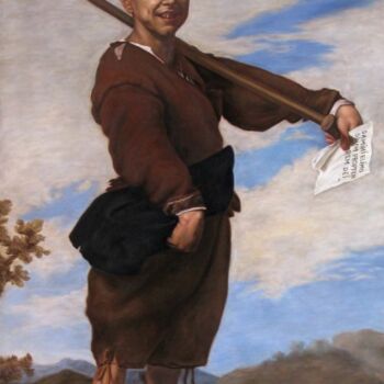 Peinture intitulée "Pied-bot de Ribera" par Thomas Cambois, Œuvre d'art originale