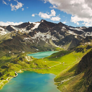 Photography titled "Alpine mountains an…" by Thomas Jones, Original Artwork, Digital Photography
