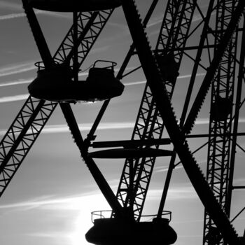 Photographie intitulée "Roue" par Thomas Lemaire (T.L.Photography), Œuvre d'art originale, Photographie numérique Monté sur…