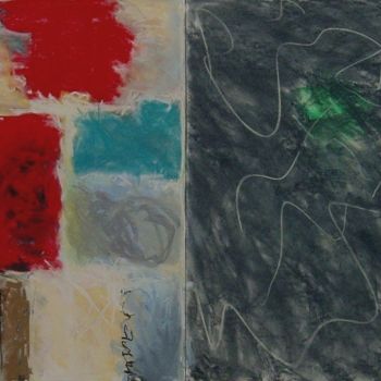 Peinture intitulée "Abstract on Paper #…" par Thomas Pierce Mudd, Œuvre d'art originale