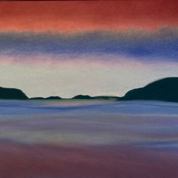 Painting titled "Copper Coast #4" by Thomas Patchell, Original Artwork, Pastel