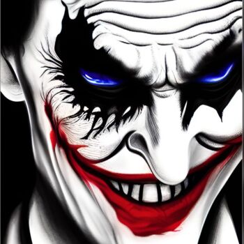 Digital Arts titled "Joker" by Thomas Schneider, Original Artwork, 2D Digital Work