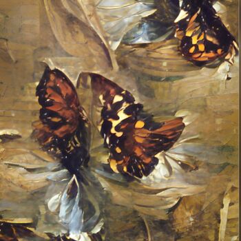 Digital Arts titled "Butterflies" by Thomas Schneider, Original Artwork, 2D Digital Work