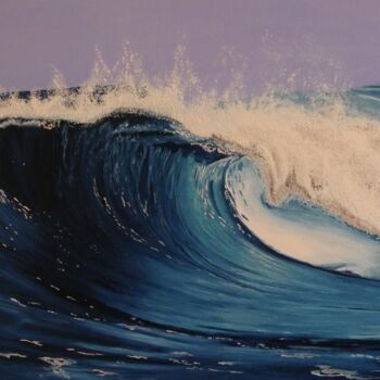 Malerei mit dem Titel "Meereswelle" von Thomas Svoboda, Original-Kunstwerk, Öl