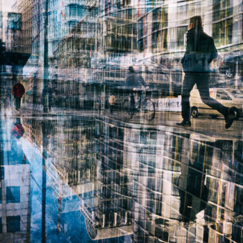 Фотография под названием "troubled mirror" - Thomas Vanoost, Подлинное произведение искусства, Цифровая фотография
