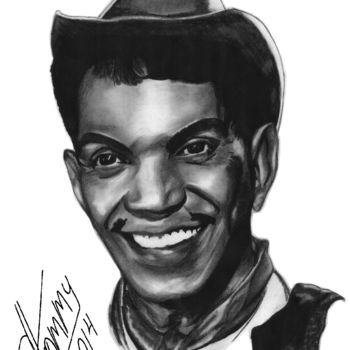 Dibujo titulada "Cantinflas Actor Me…" por Thommy, Obra de arte original, Grafito