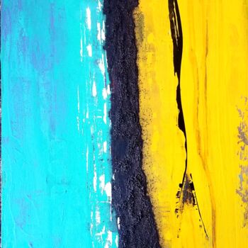 Pittura intitolato "Dune" da Thot, Opera d'arte originale, Acrilico