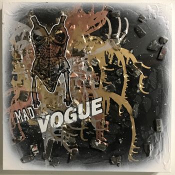Painting titled "mad-vogue.jpg" by Thrashbird, Original Artwork, Airbrush