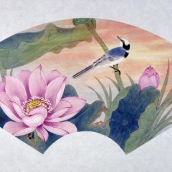 Pintura titulada "晨曲" por Tian Xi Feng, Obra de arte original, Oleo