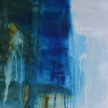 Malerei mit dem Titel "Water" von Tiba, Original-Kunstwerk, Acryl