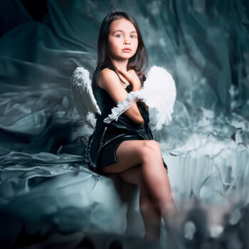 Photography titled "Lost Angel" by Tibet Demirel, Original Artwork, Manipulated Photography