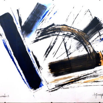 Pittura intitolato "Pressure 2" da Tibor Jaeger, Opera d'arte originale, Acrilico