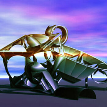 Digital Arts titled "Skyline XXI." by Tibor Kovacs-Egri, Original Artwork