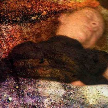 Peinture intitulée "sylvie dormant" par Koodertdz, Œuvre d'art originale
