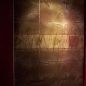 Pittura intitolato "window closed" da Ray Pierotti, Opera d'arte originale