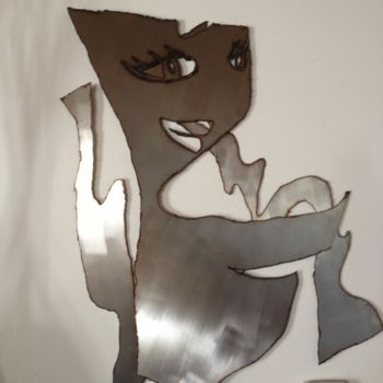 Sculpture titled "pffffffff" by Bicenko Tika, Original Artwork, Metals