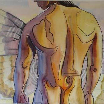 Painting titled "Azas" by Svetlana Tikhomirova, Original Artwork