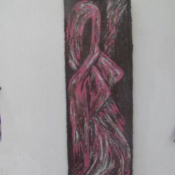 Painting titled "Sans titre XI" by Halima Echaoui, Original Artwork