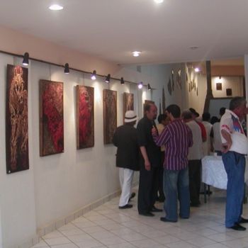 Peinture intitulée "Photo 12 Expo.Galer…" par Halima Echaoui, Œuvre d'art originale