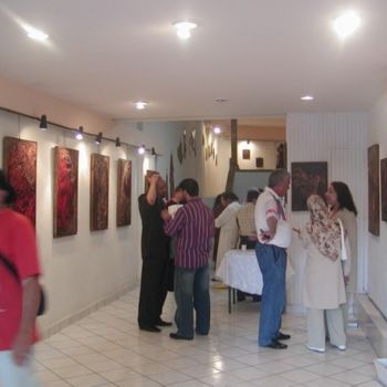 Peinture intitulée "Photo 13 Expo.Galer…" par Halima Echaoui, Œuvre d'art originale