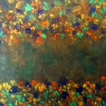 Painting titled "Un jour de printemps" by Tilleli, Original Artwork, Oil