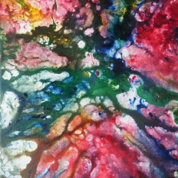 Painting titled "Couleurs" by Tilleli, Original Artwork, Acrylic