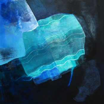 "What Lies Beneath #3" başlıklı Tablo Tim Malone tarafından, Orijinal sanat, Akrilik