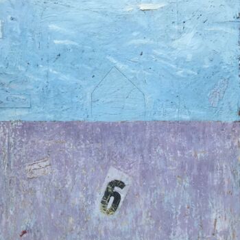 Картина под названием "6" - Tim Steele, Подлинное произведение искусства, Масло