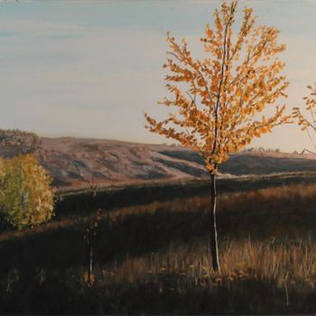 Pittura intitolato "Осень" da Timofei Gorea, Opera d'arte originale