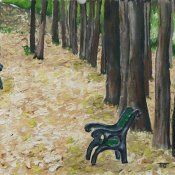 Картина под названием "Осень" - Timofei Gorea, Подлинное произведение искусства